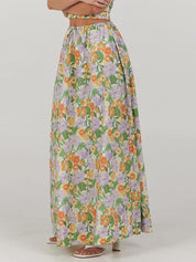 Jarrah Maxi Skirt | Springtime Floral