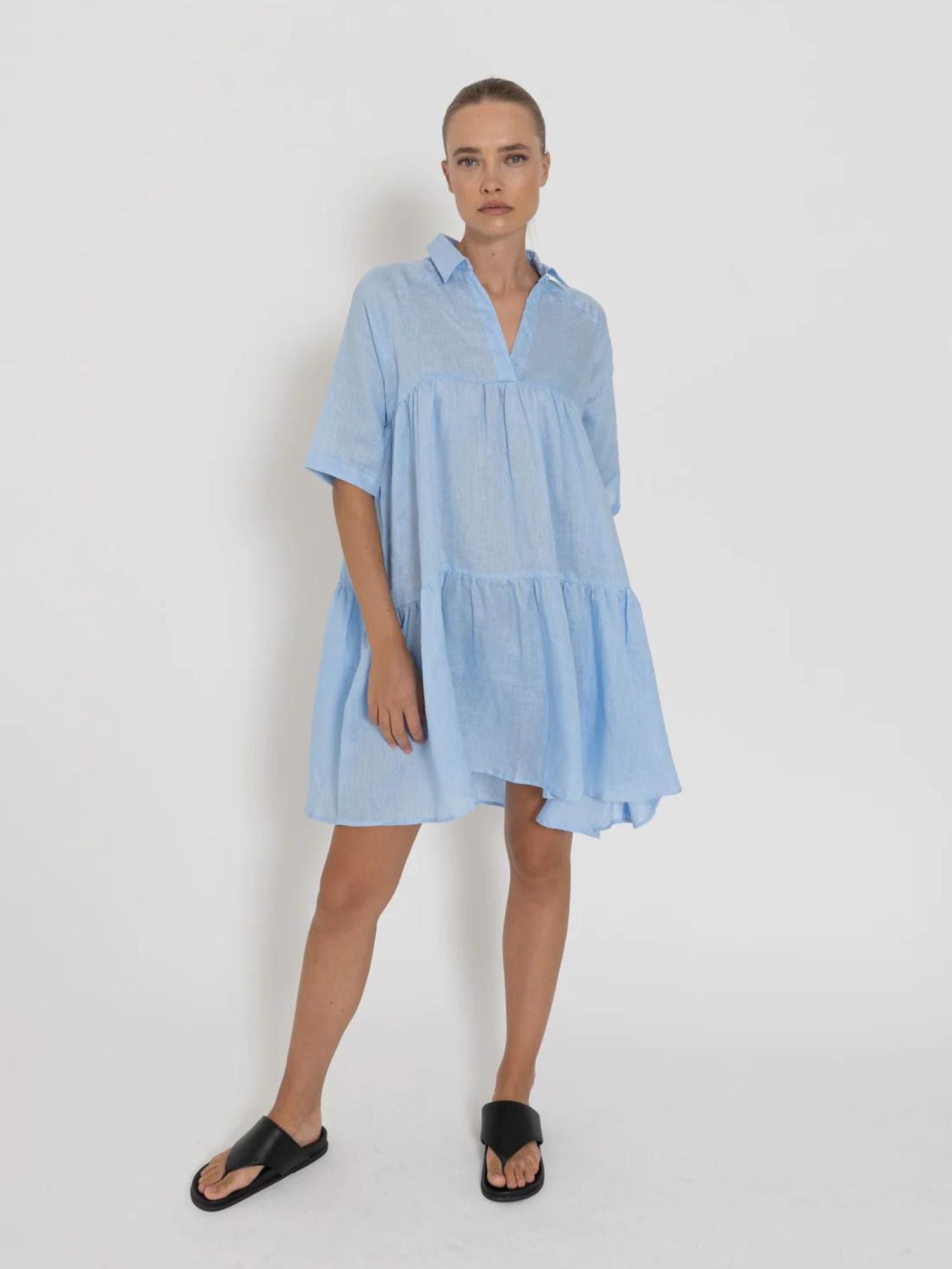 Aperitivo Mini Dress | Amalfi Blue