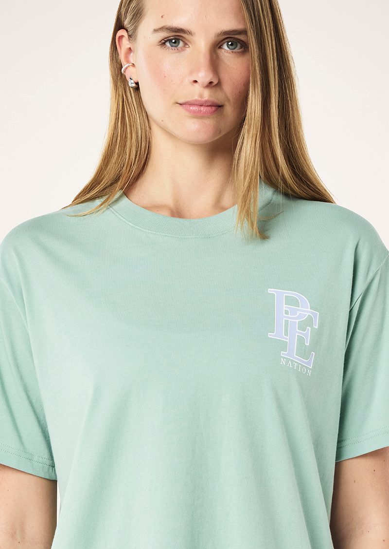 P.E Nation - Summit Tee | Dusty Mint
