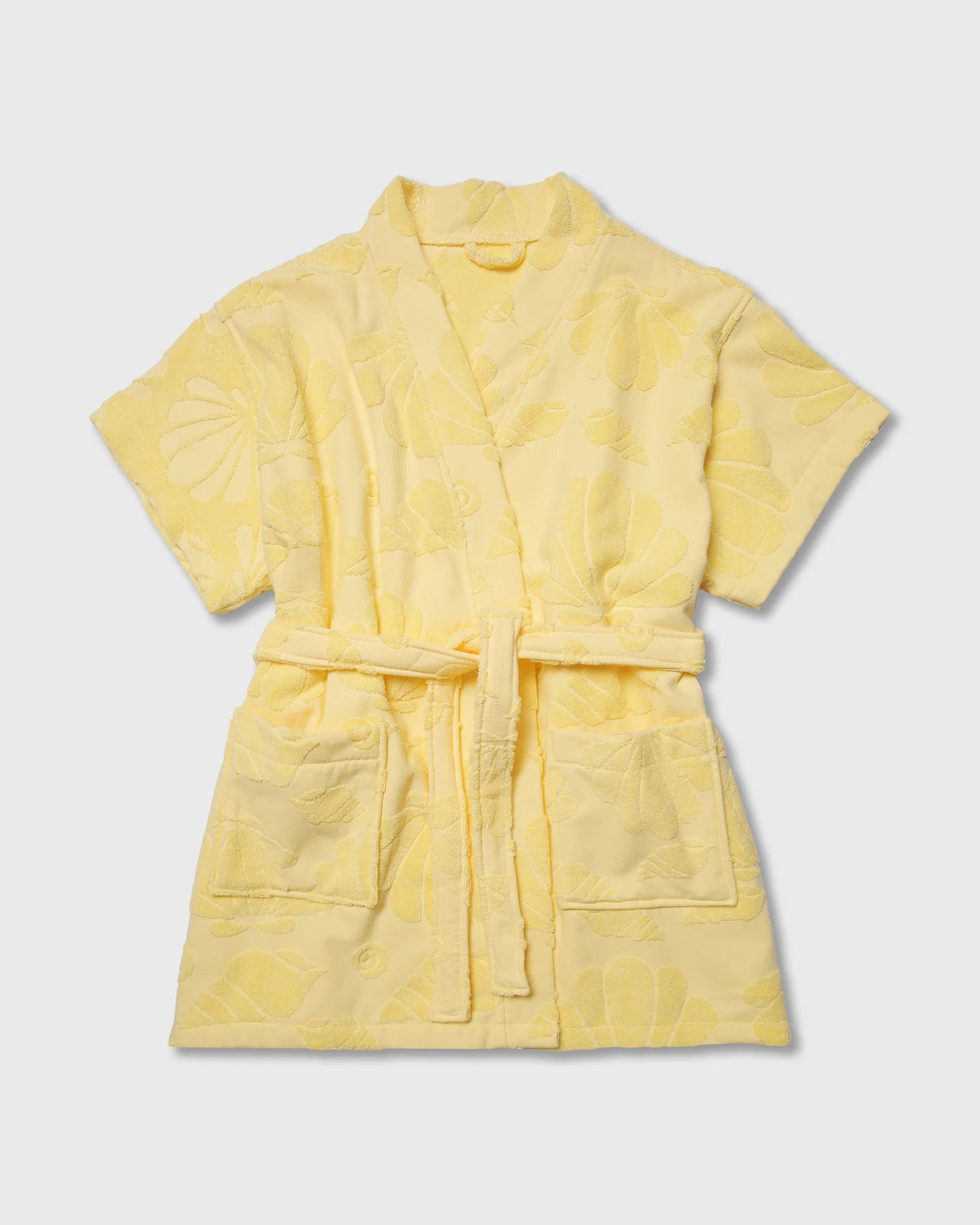 Yellow Cotton Beach & Bathrobe