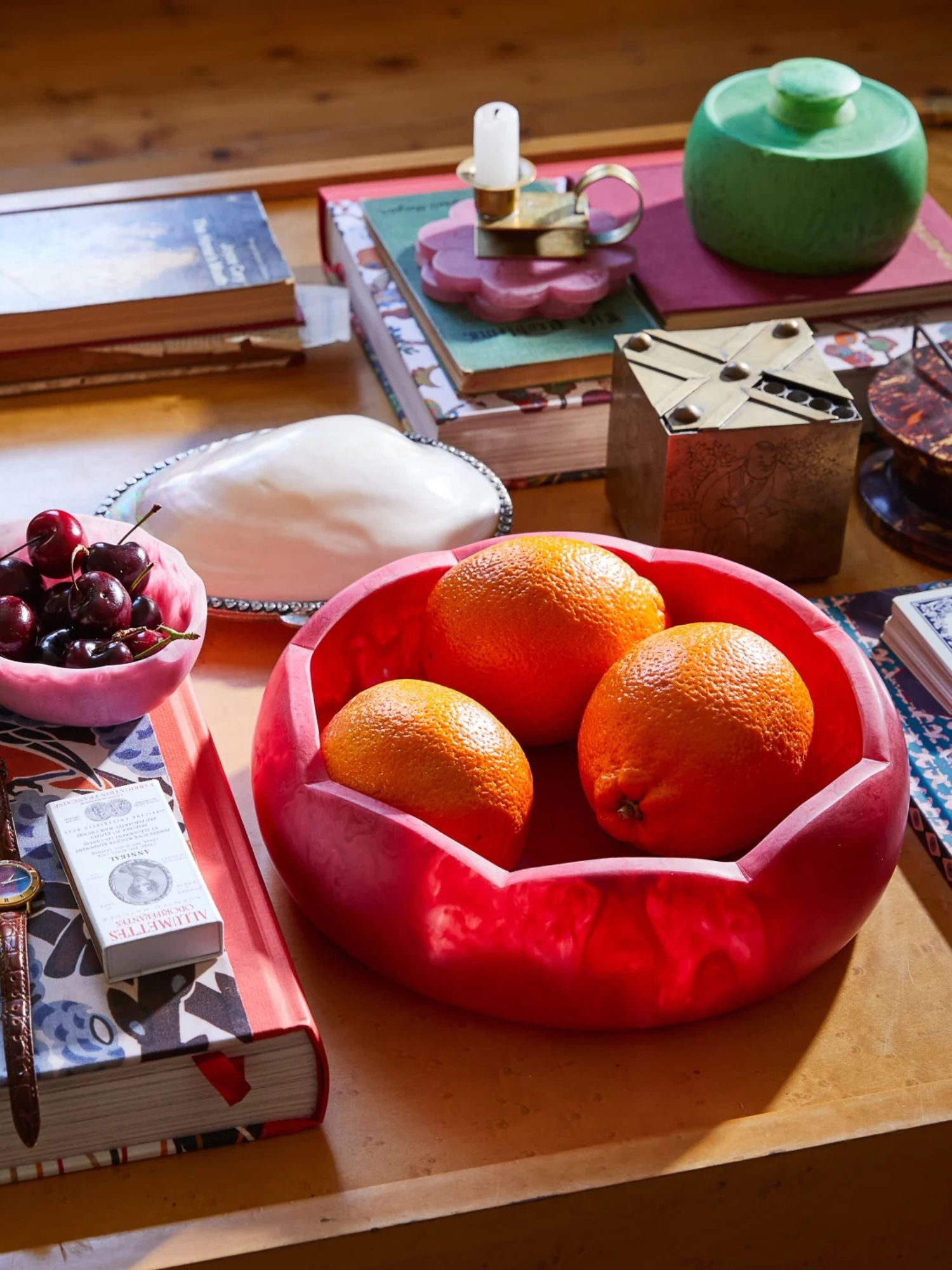 Sage & Clare- Kabrina Bowl | Raspberry