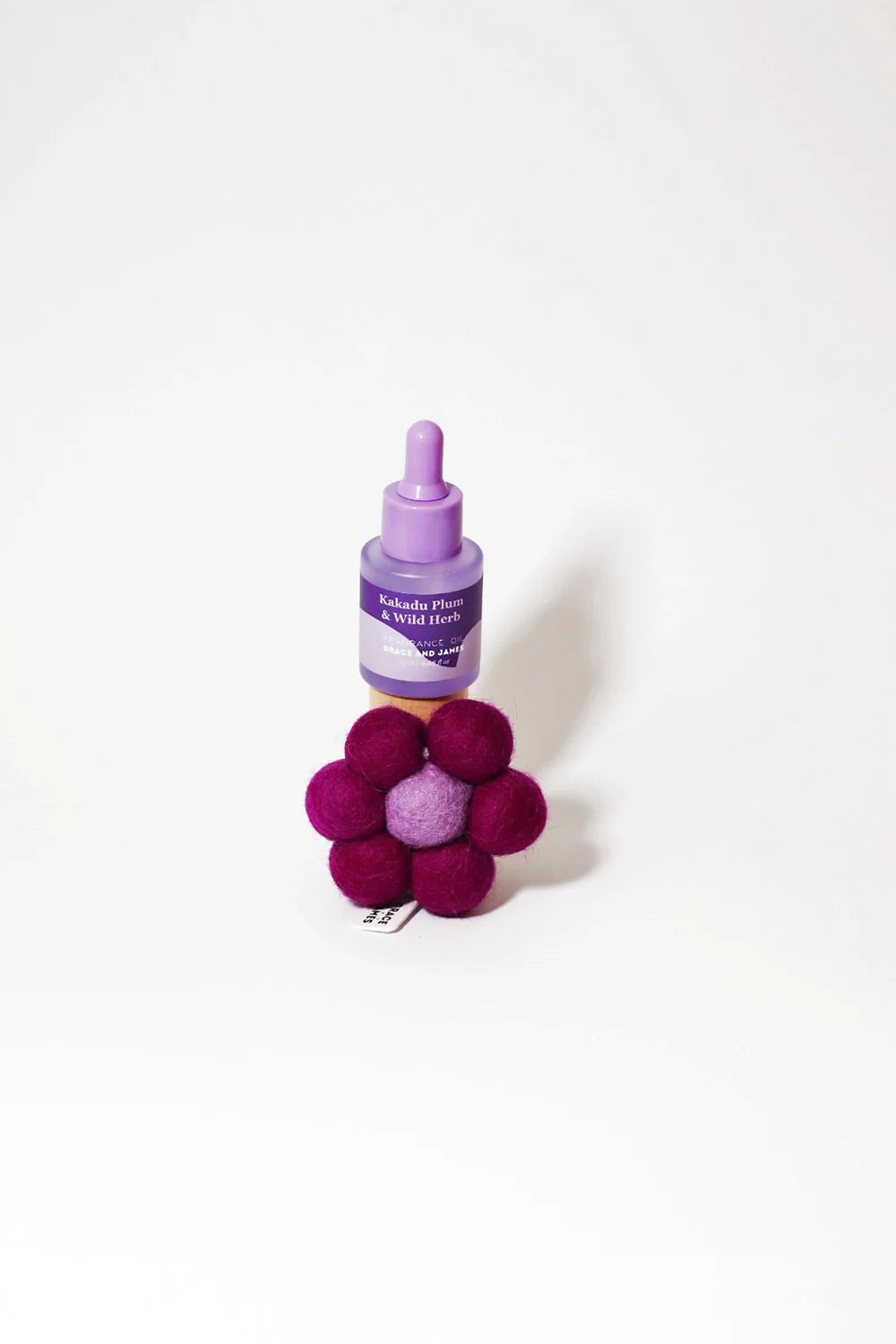 Grace & James Bloom Collection Felt Air Freshener  | Kakadu Plum & Wild Herb