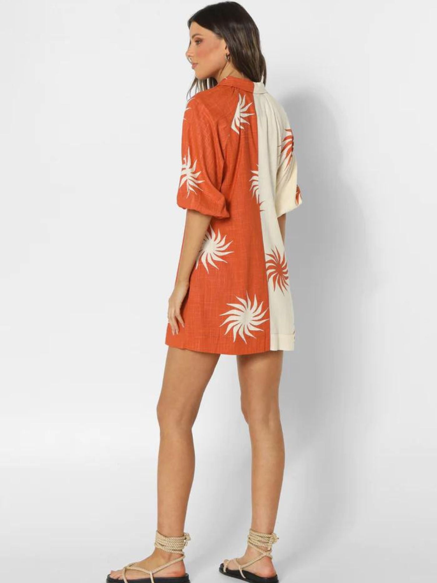 Kyra Mini Dress | Sun Print