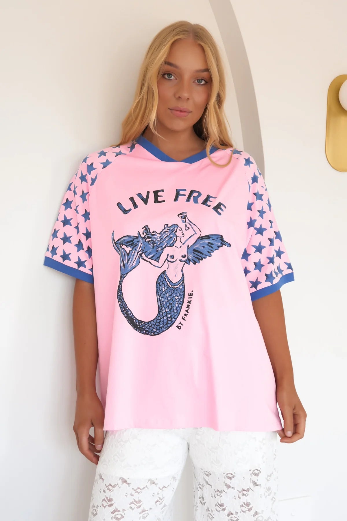 Live Free Mermaid Tee