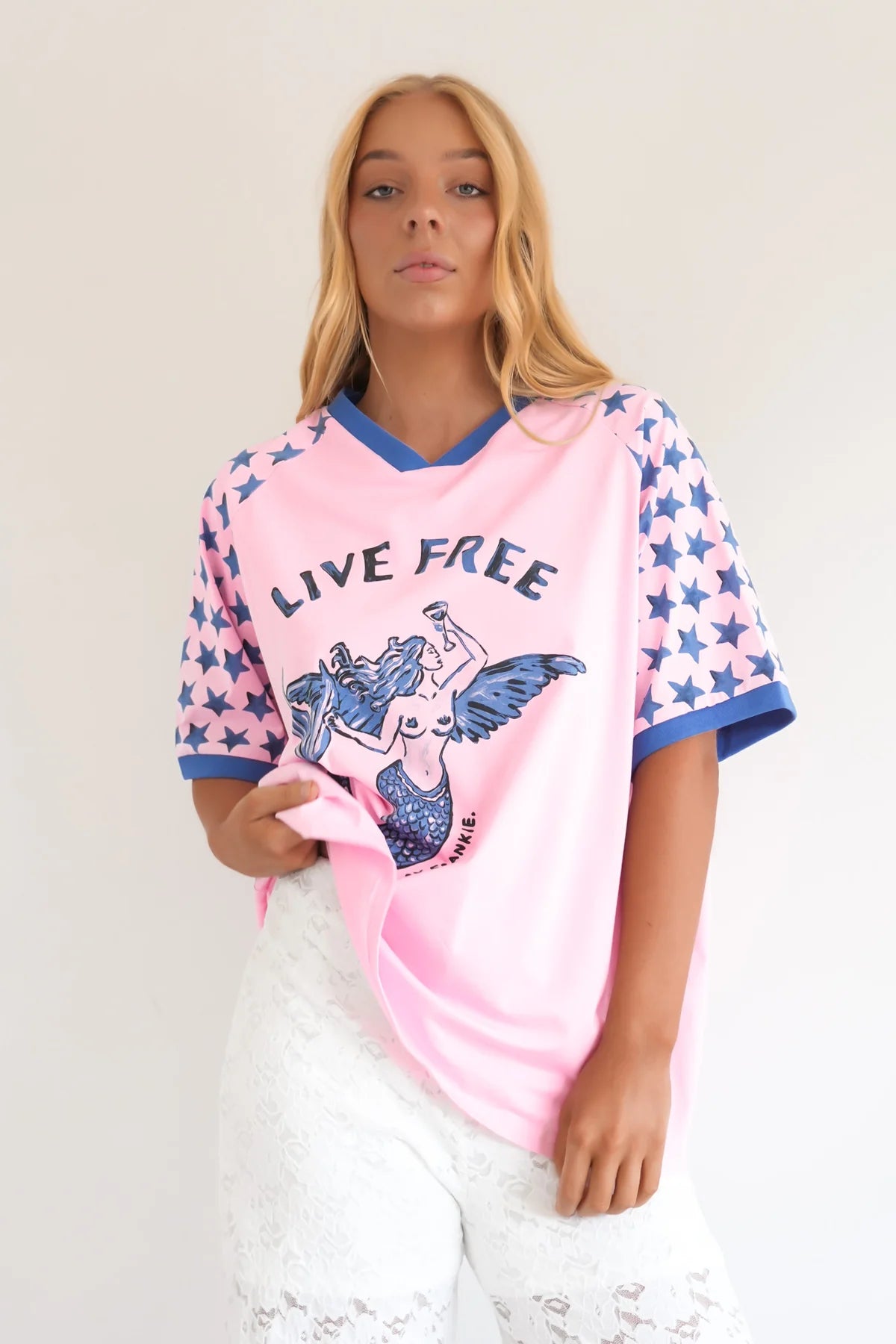 Live Free Mermaid Tee