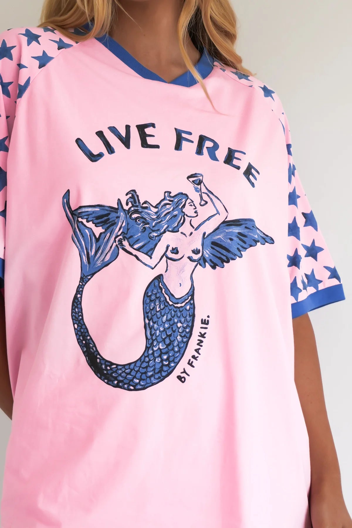 Live Free Mermaid Tee