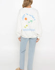 Lost In Soleil Sweater | White