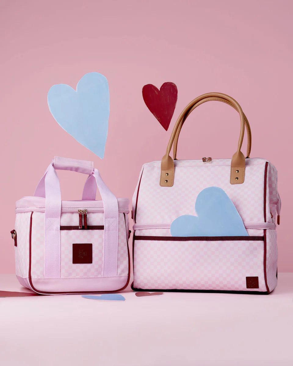 Pink Petal Midi Cooler Bag