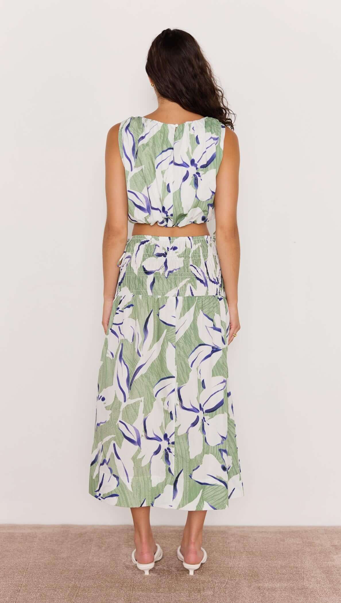 Veda Midi Skirt | Floral