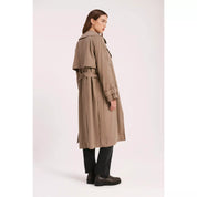 Nude Lucy Orb Odyssey Trench Coat | Smoke