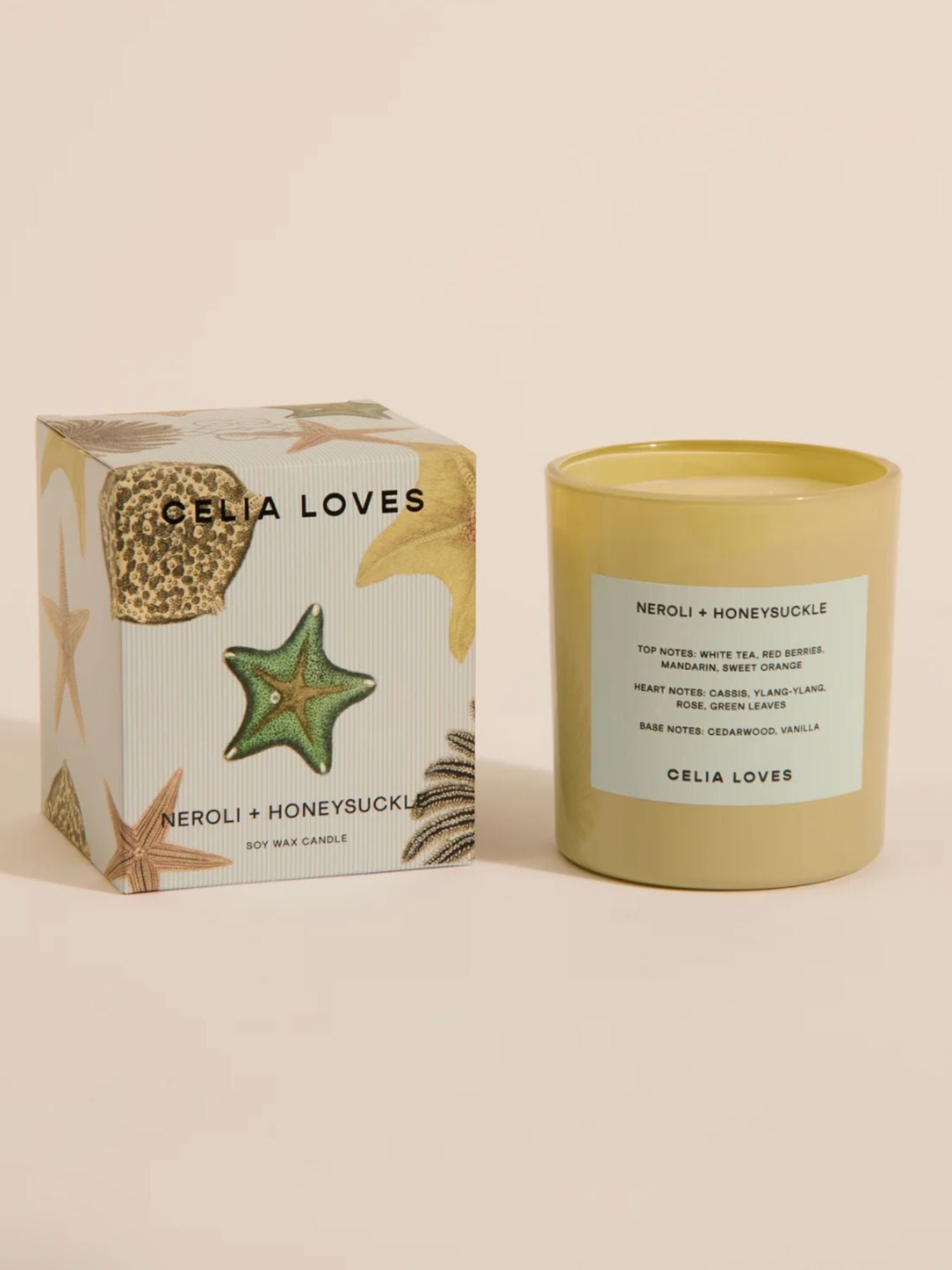 Celia Loves - Neroli & Honeysuckle Candle