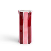 Small Vase |  Burgundy & Pink