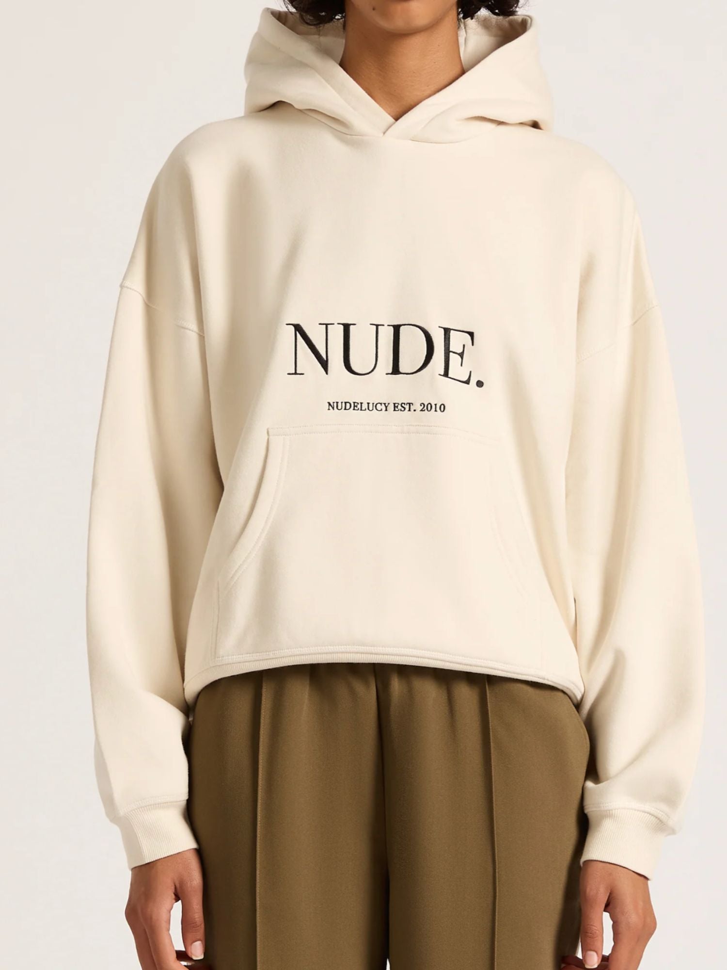 Nude Hoodie | Bone