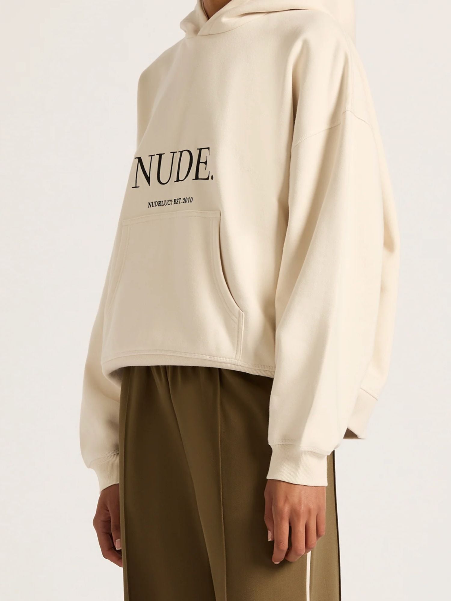 Nude Hoodie | Bone