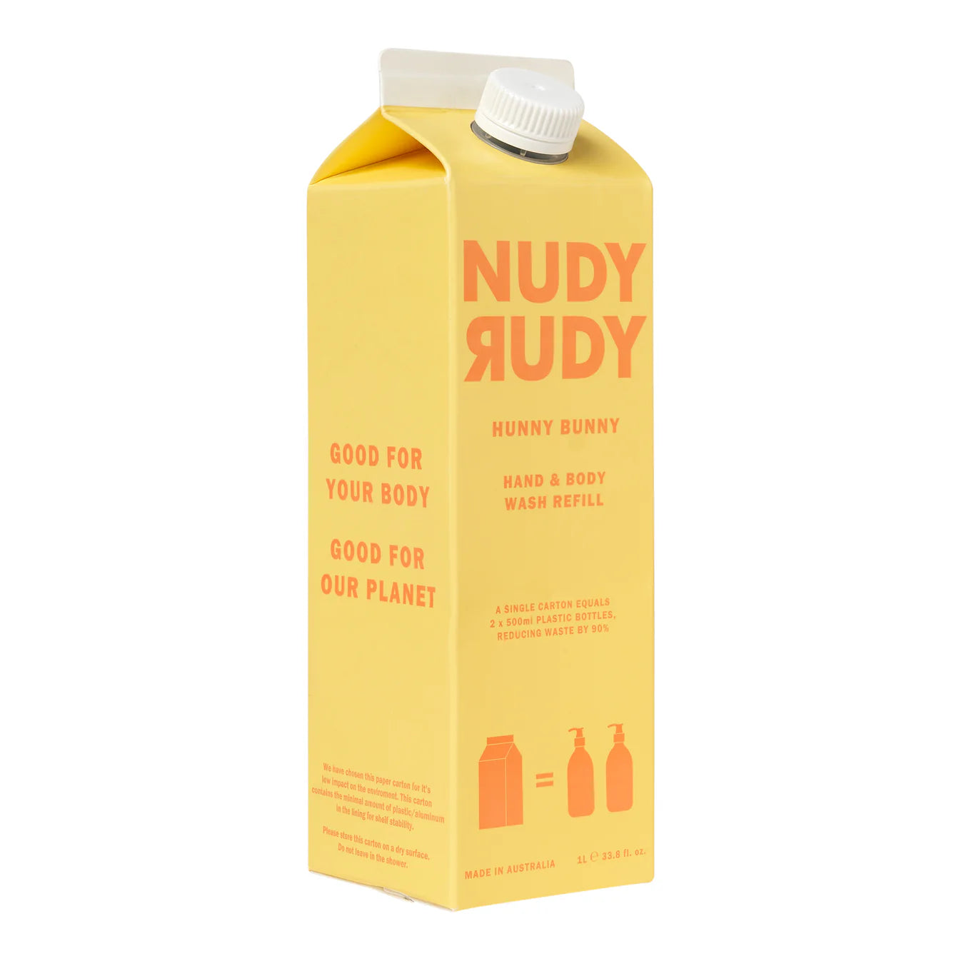 Hunny Bunny Hand & Body Wash Refill | 1 Litre
