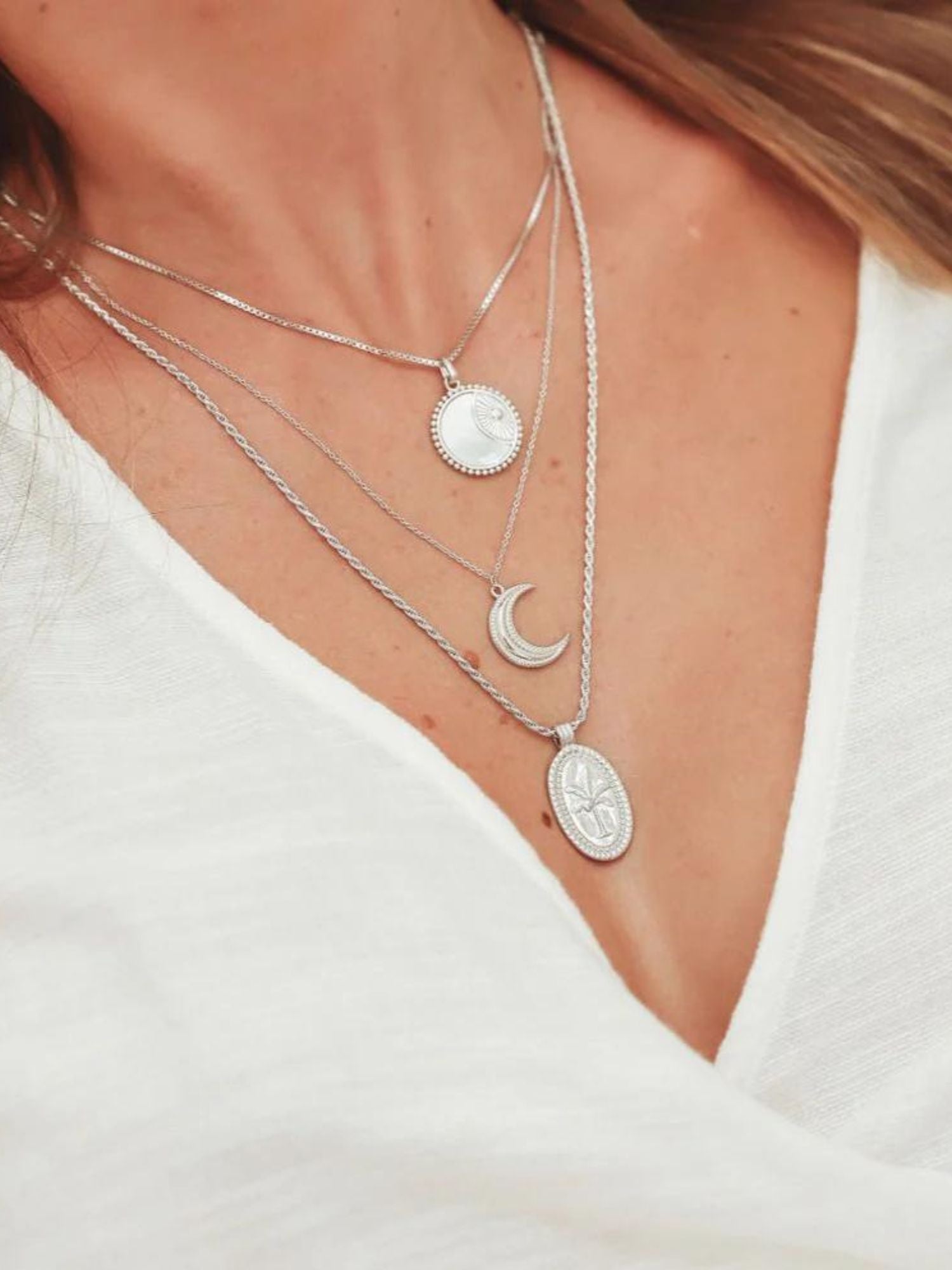 Oasis Necklace | Silver