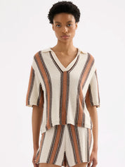 Nude Lucy Oda Knit | Manuka Stripe