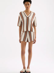 Nude Lucy Oda Short | Manuka Stripe