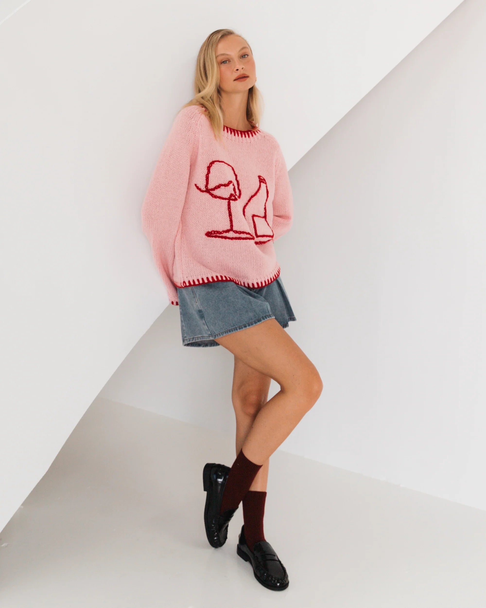 Drinking Knit | Pink