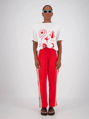 Panarea Trackpant | Red