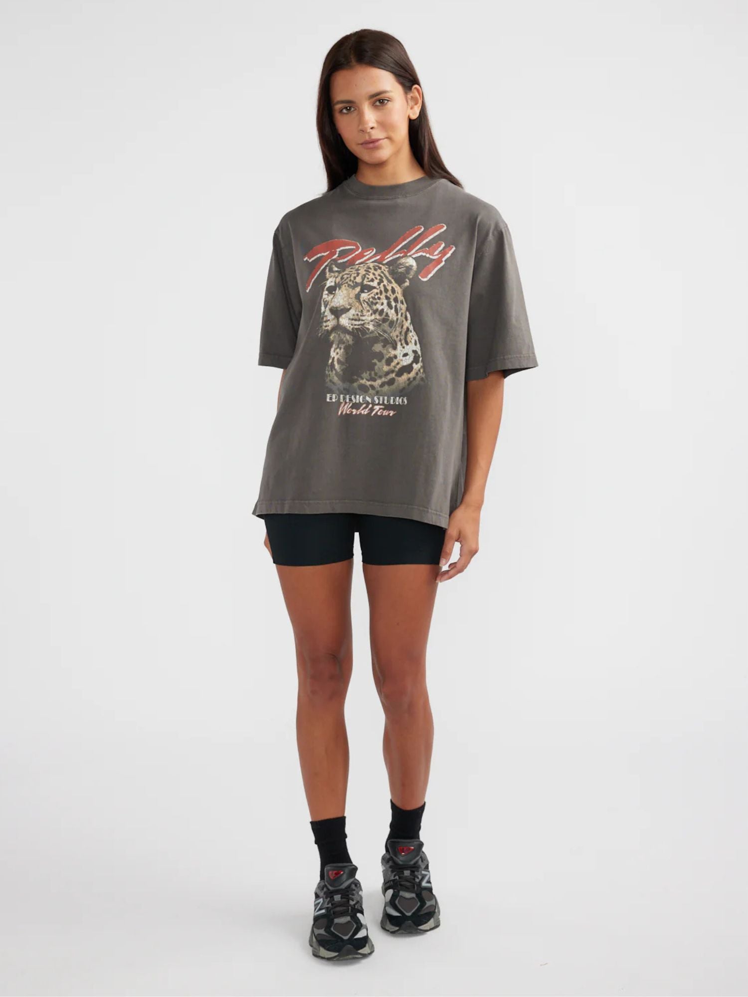 Ena Pelly - Pelly Tour Tee | Smoke