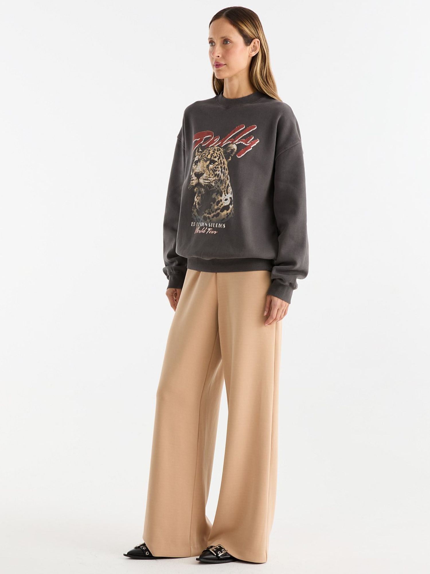 Ena Pelly - Pelly Tour Sweatshirt | Smoke