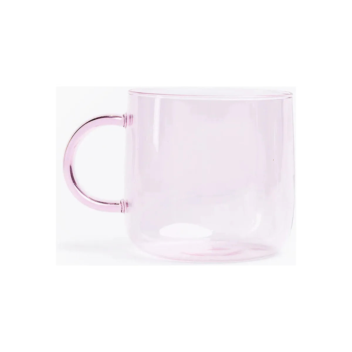 Borosilicate Glass Mug |  Pink