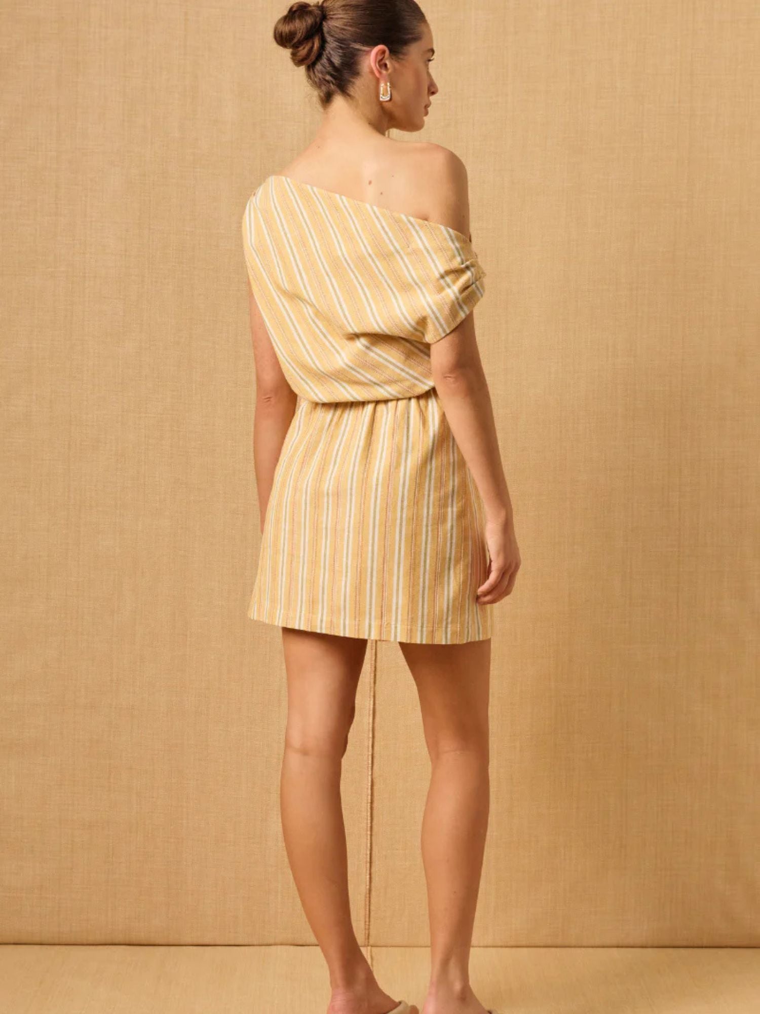 Mon Renn Point Break Mini Dress | Tropical Stripe