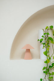 Louisa Lamp | Light Dusky Pink