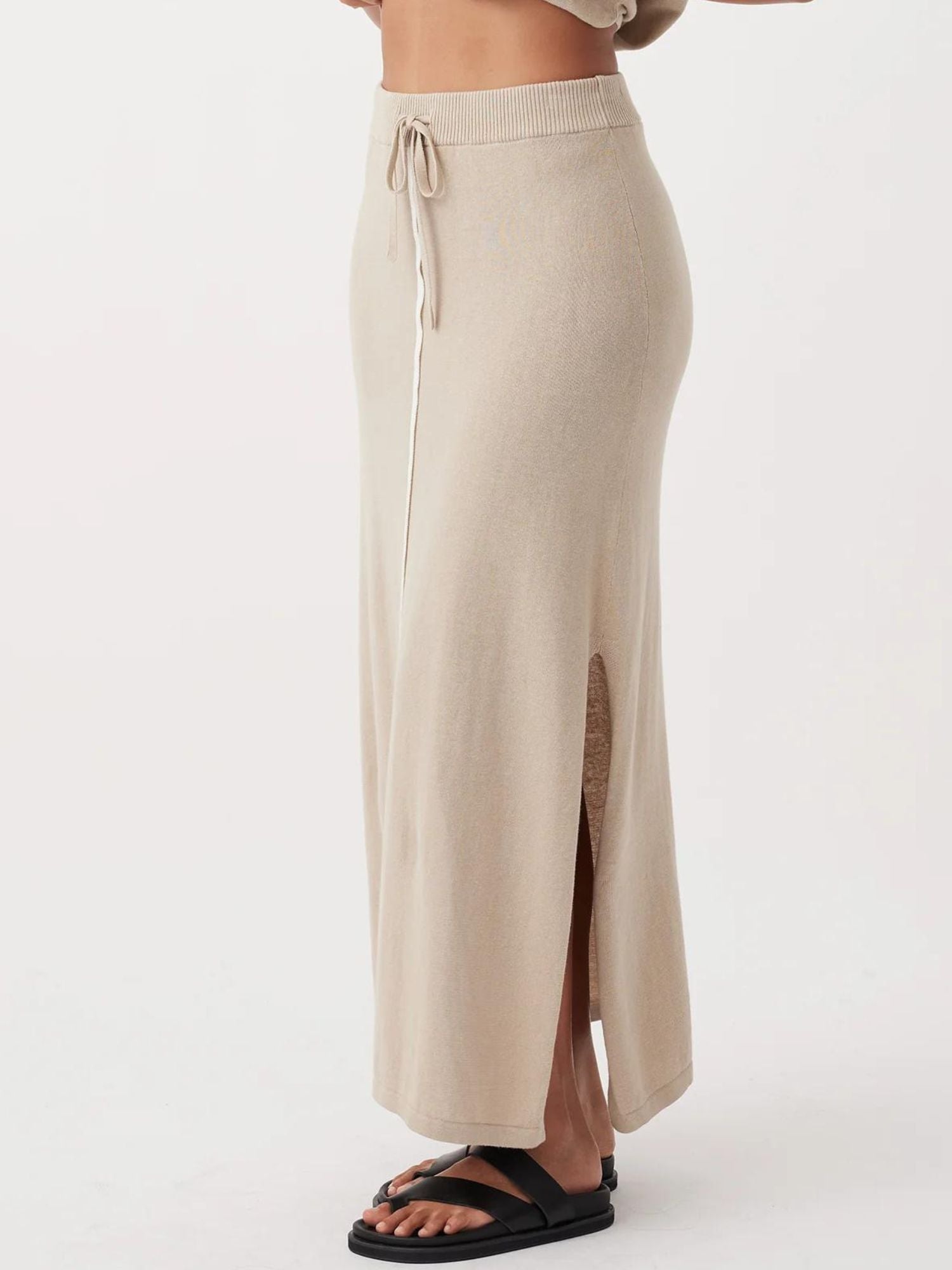 Quinn Skirt | Taupe