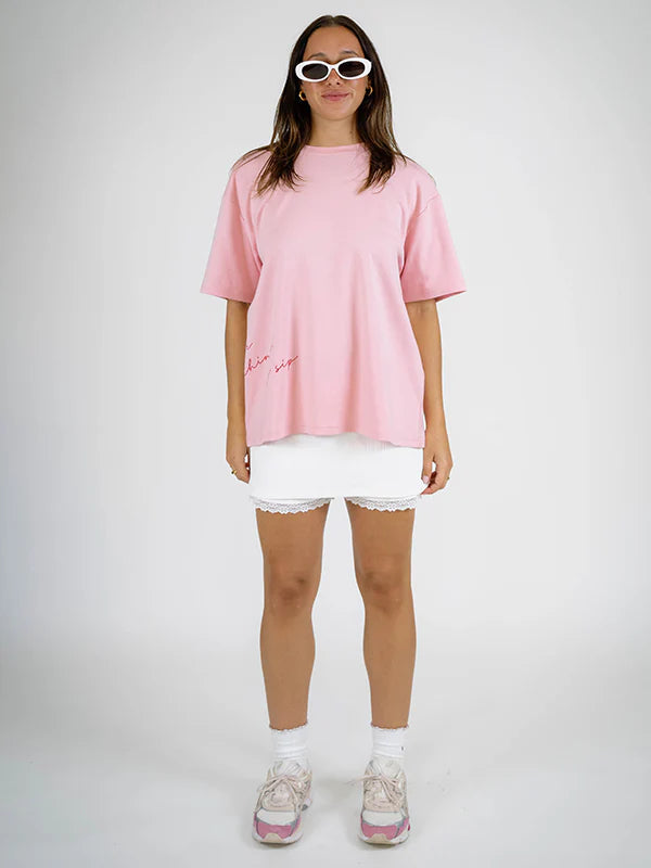 More of your favourite Tee - Pink