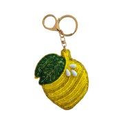 Beaded Keychain - Lemon