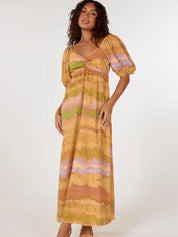 Tamara Maxi Dress | Sand Dunes Print