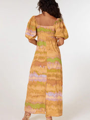 Tamara Maxi Dress | Sand Dunes Print