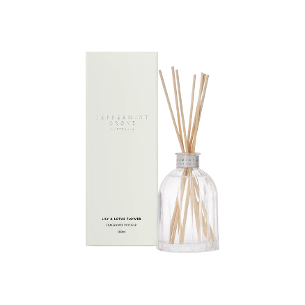 Peppermint Grove 100ml Diffuser | Lily & Lotus Flower