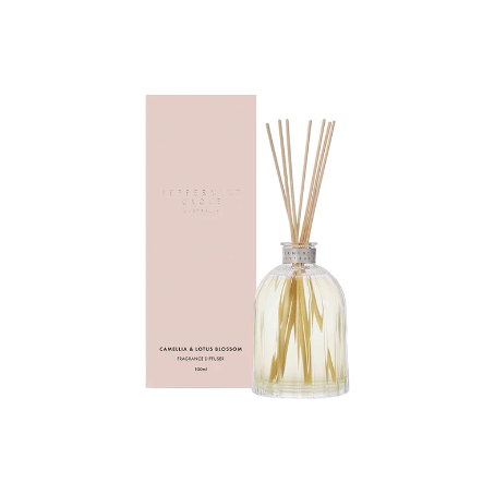 Peppermint Grove 100ml Diffuser | Camelia & Lotus