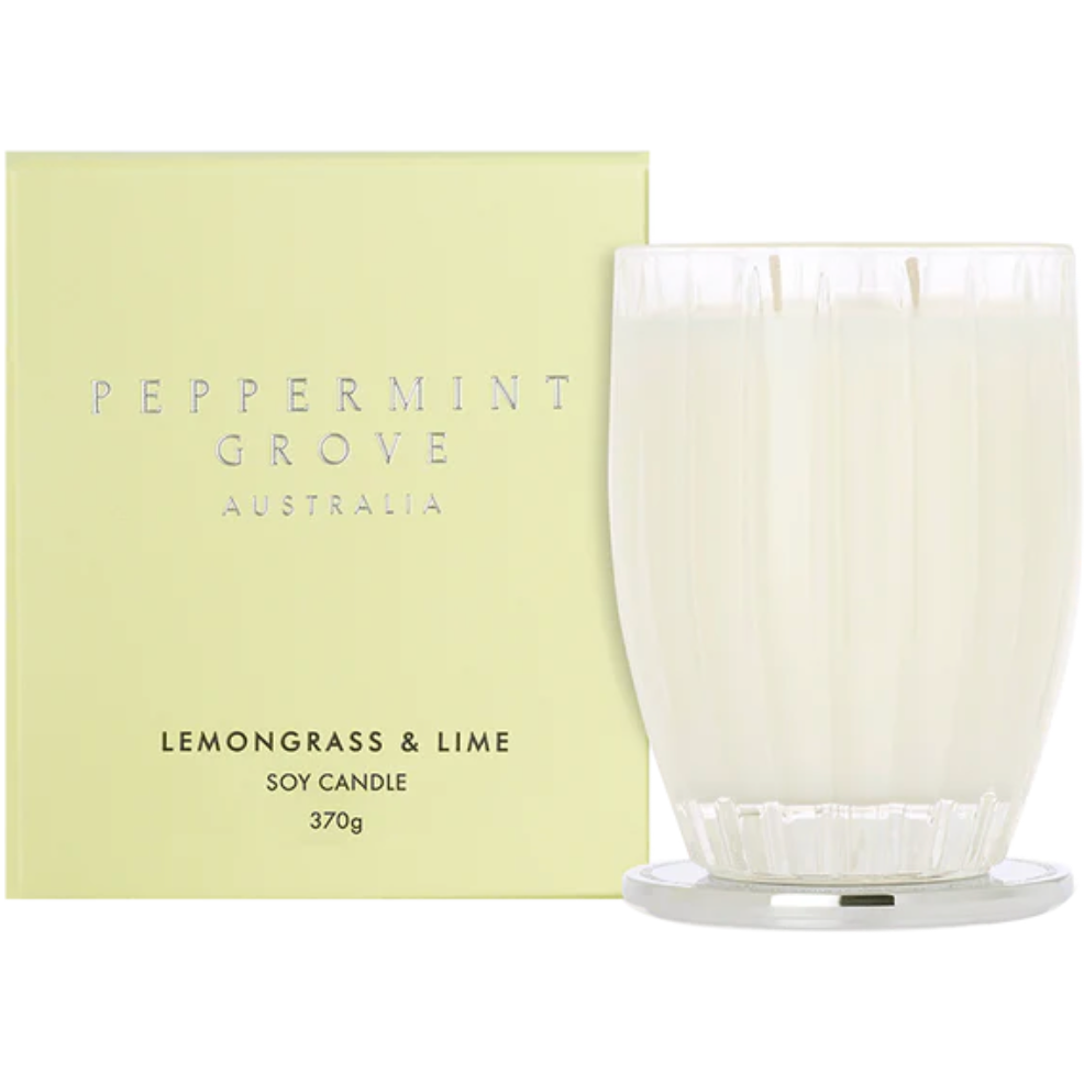 Peppermint Grove - Lemongrass & Lime Candle