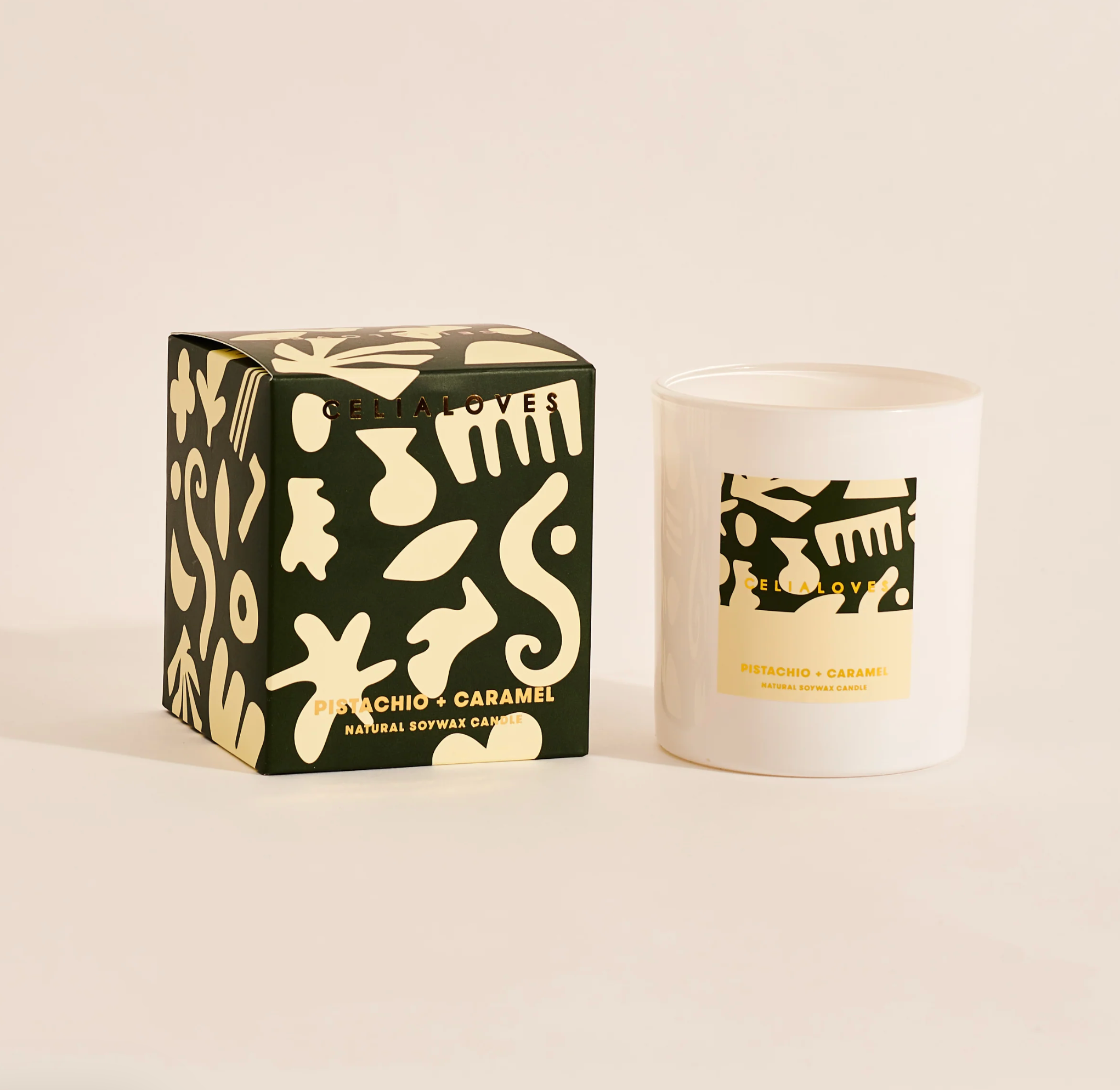 Celia Loves - Pistachio & Caramel