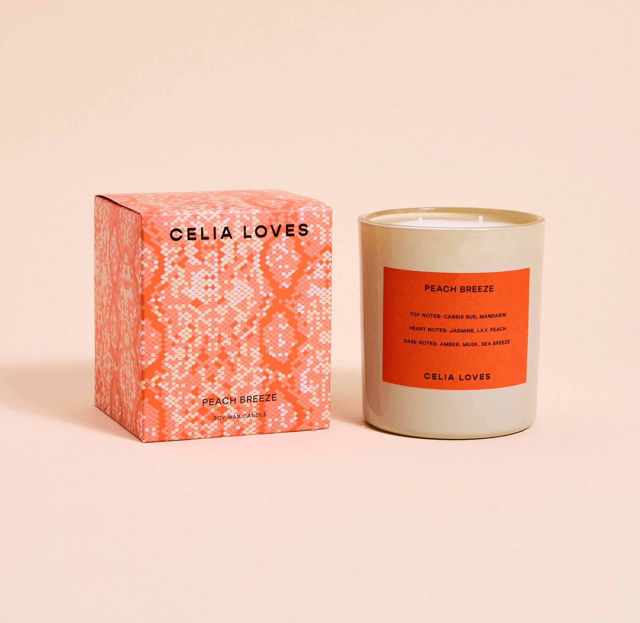 Celia Loves | Peach Breeze Candle