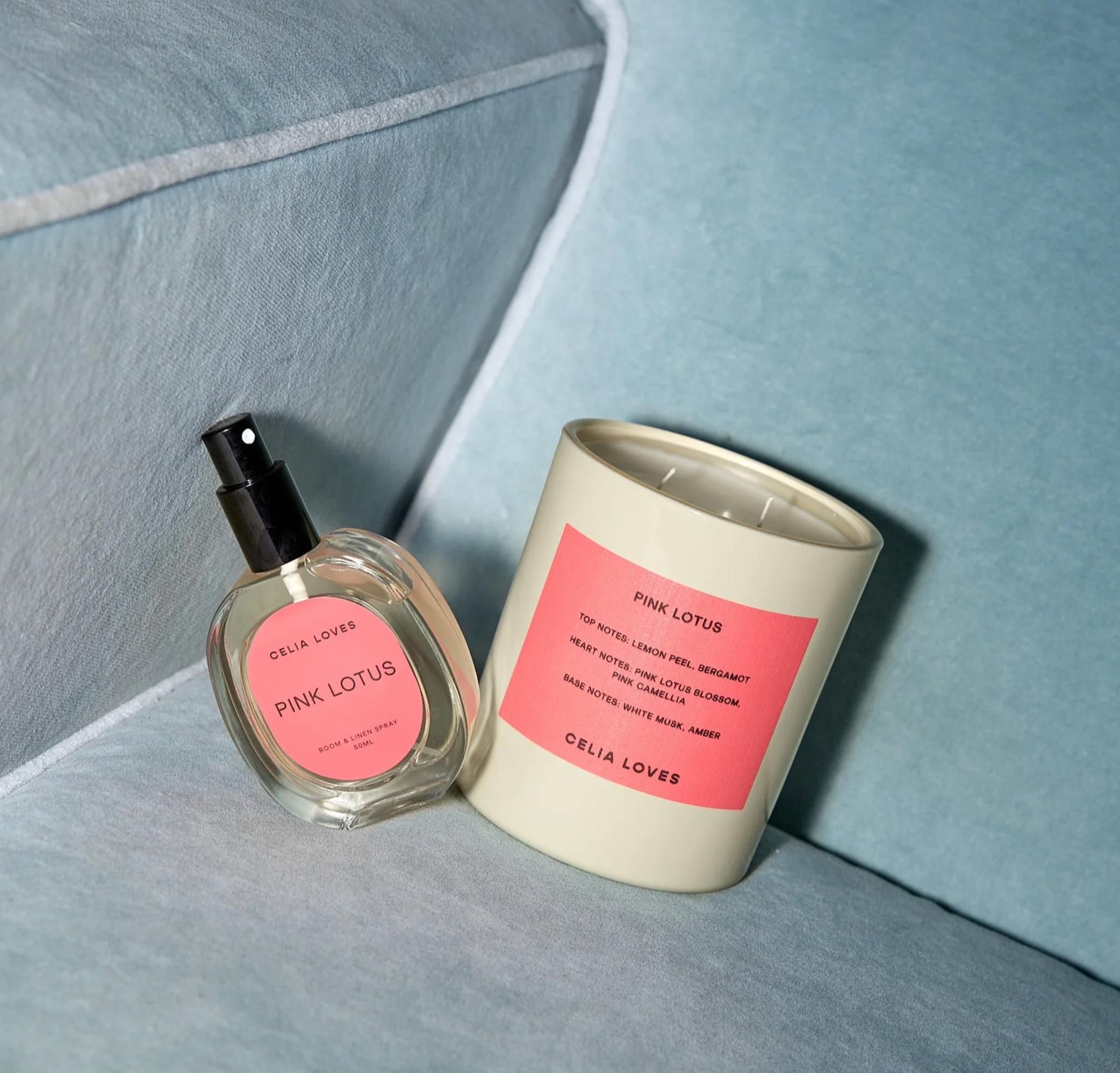 Celia Loves | Pink Lotus Room Spray