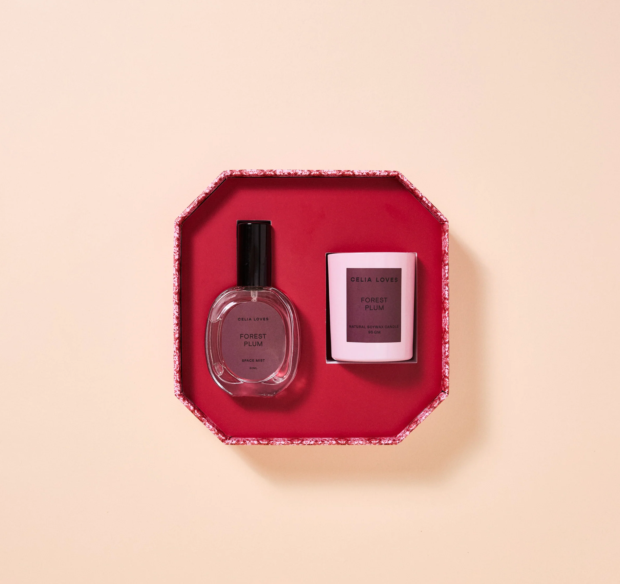 Celia Loves | Forest Plum Candle & Room Spray Duo Set