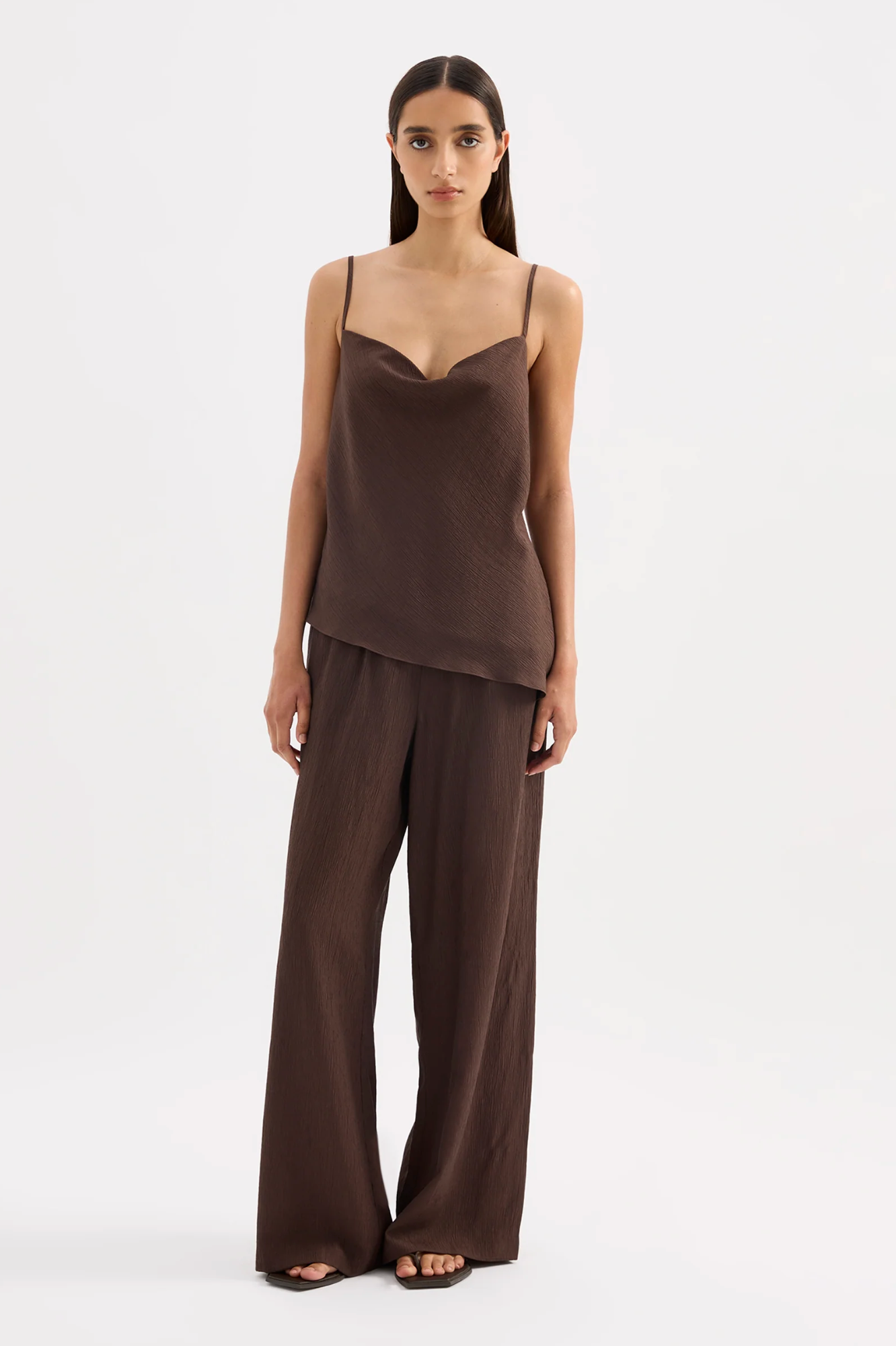 Wingfield Cami | Chocolate