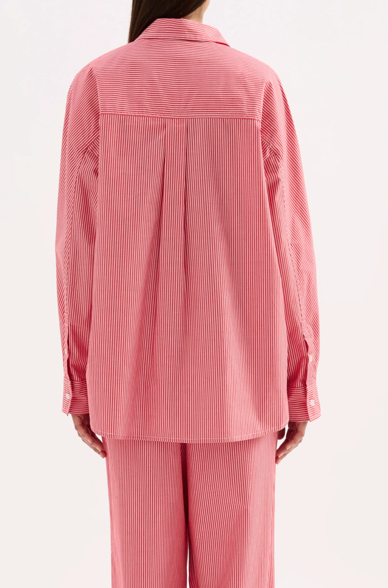 Anouk Stripe Shirt | Red Stripe