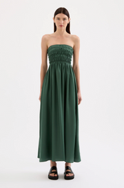 Zuri Tencel Maxi Dress | Emerald