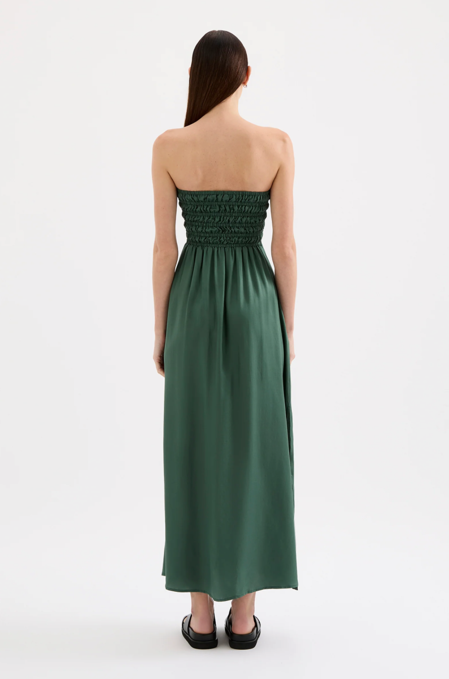 Zuri Tencel Maxi Dress | Emerald