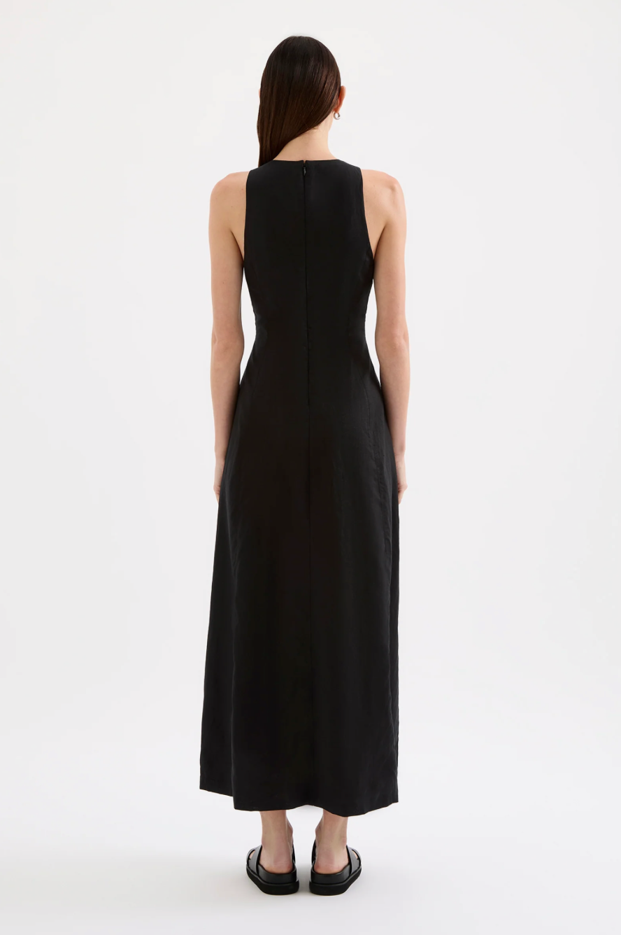 Nix Midi Dress | Black