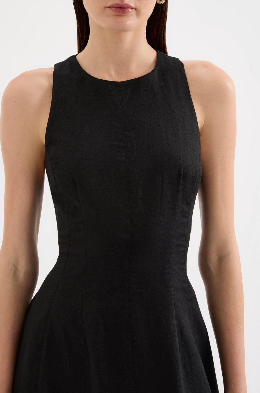 Nix Midi Dress | Black