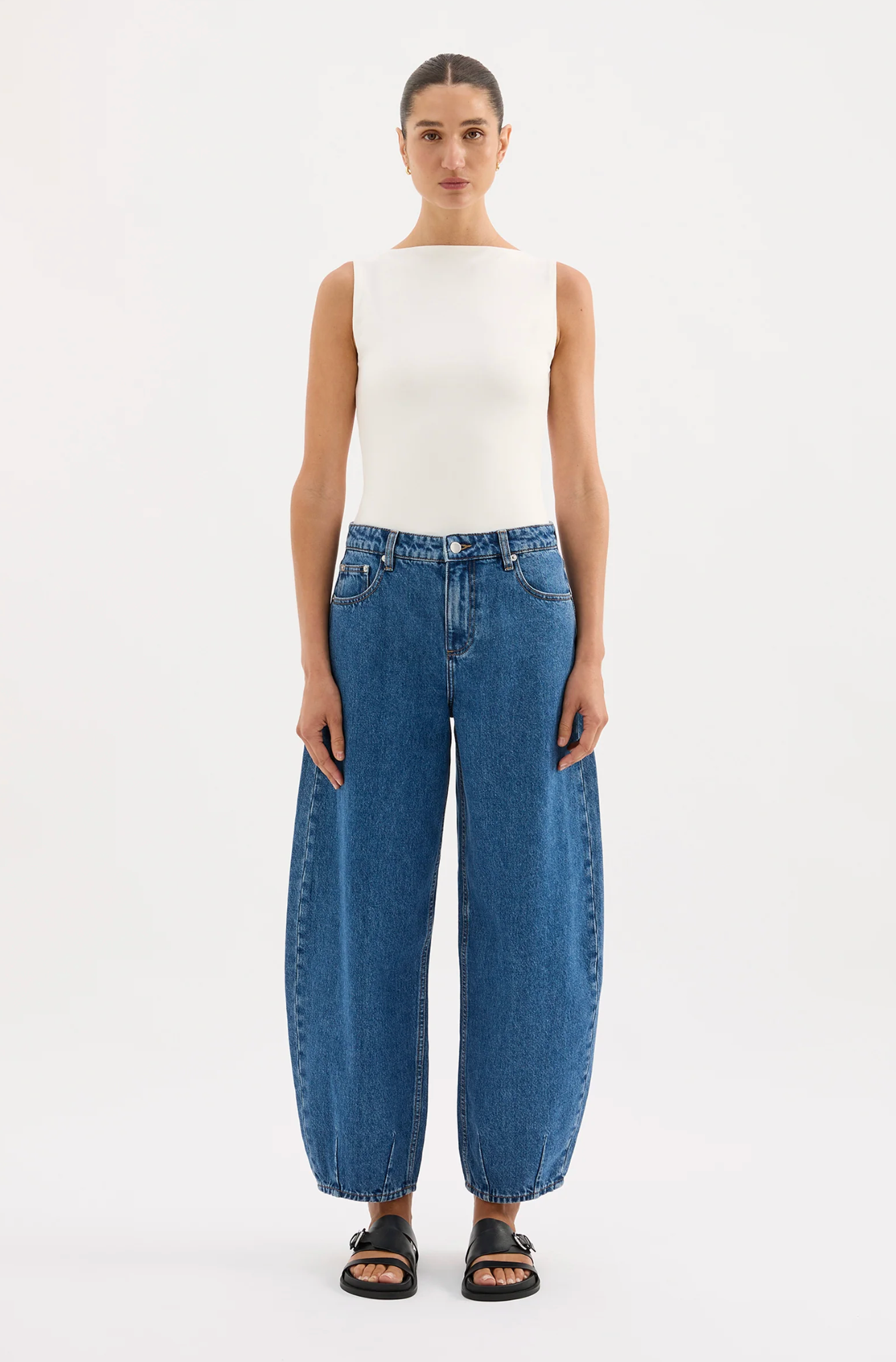 Organic Barrel Jean