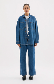 Organic Denim Overshirt