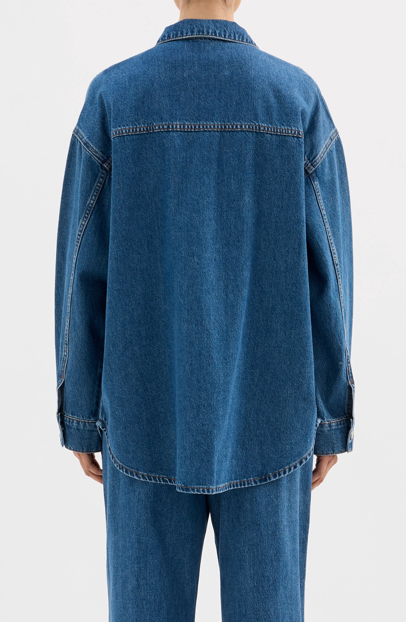 Organic Denim Overshirt